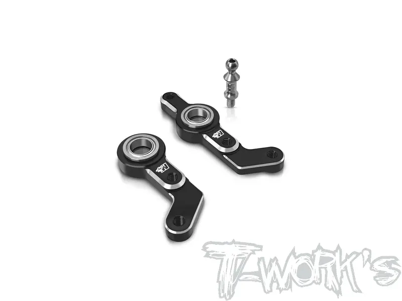 Te-266-F	Alum. Streeing Bellcrank （ For Team Associated Rc10 4Wd ） 1