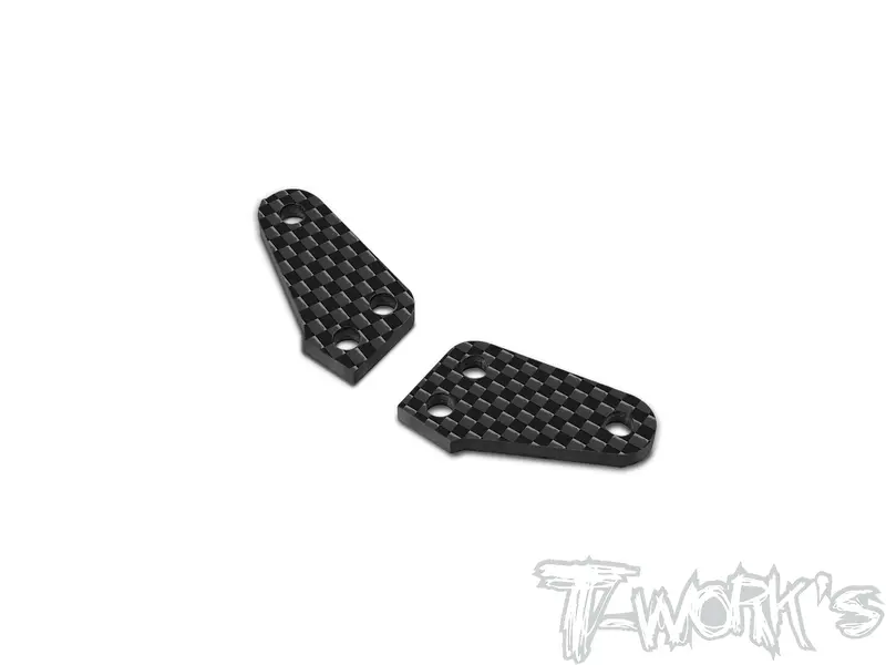 Te-266     Graphite Steering Block Arms 0/+1/+2 ( For Team Associated Rc10 4Wd ) 1