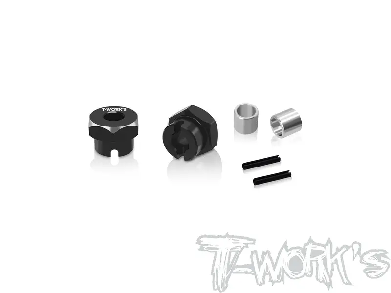 Te-266-H	Alum. Rear 12Mm Hex Adapter ( For Team Associated Rc10 4Wd ) 1