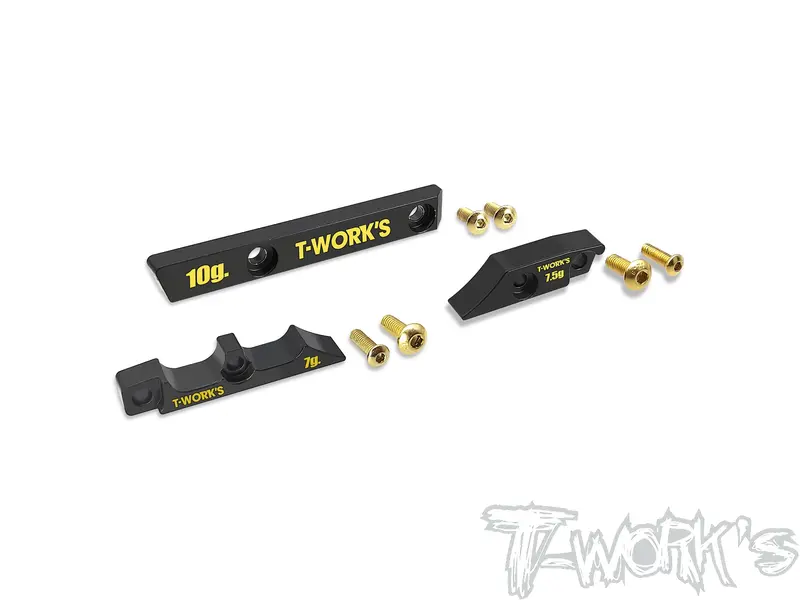 Te-A800r-A   Brass Motor Mount Weights Set 7 + 7.5 + 10G ( For Awesomatix A800r ) 1