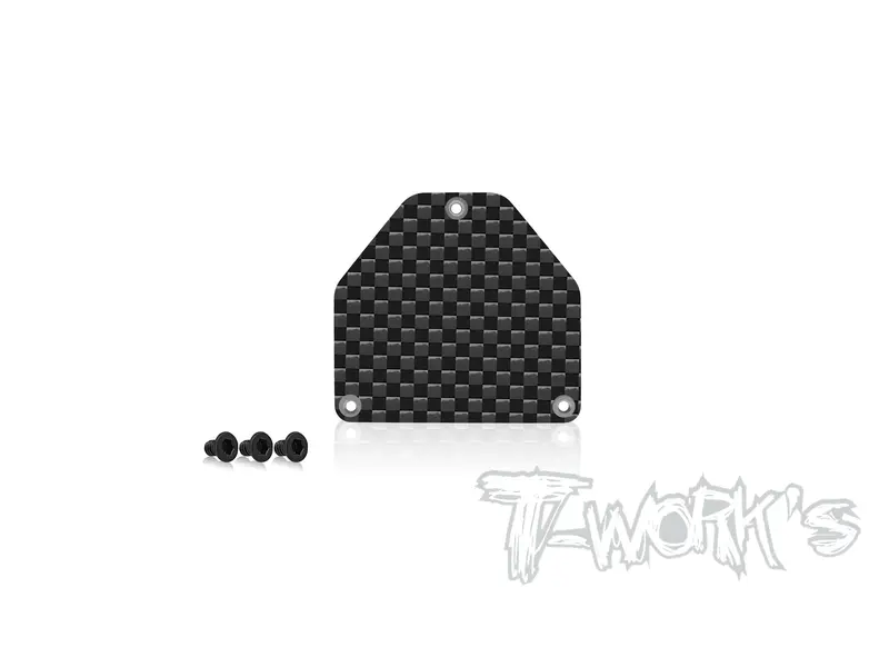 Te-B7-B-G   Graphite Servo Chassis Weight 2.8G  ( Forteam Associated Rc10 B7.1C/B7.1D/B7/T7 ) 1