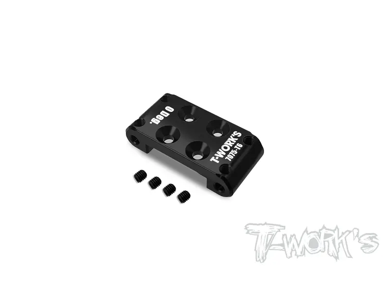 Te-B7-D-A 7075-T6 Alum. Bulkhead ( 0 Degress ) For Team Associated Rc10 B7.1C/B7.1D/B7/B6.4 /T7 1