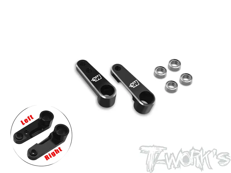 Te-B7-F   7075-T6 Alum. Steering Bellcrank ( For  Team Associated Rc10 B7.1C/B7.1D/B7/B6.4 / T7 ) 1