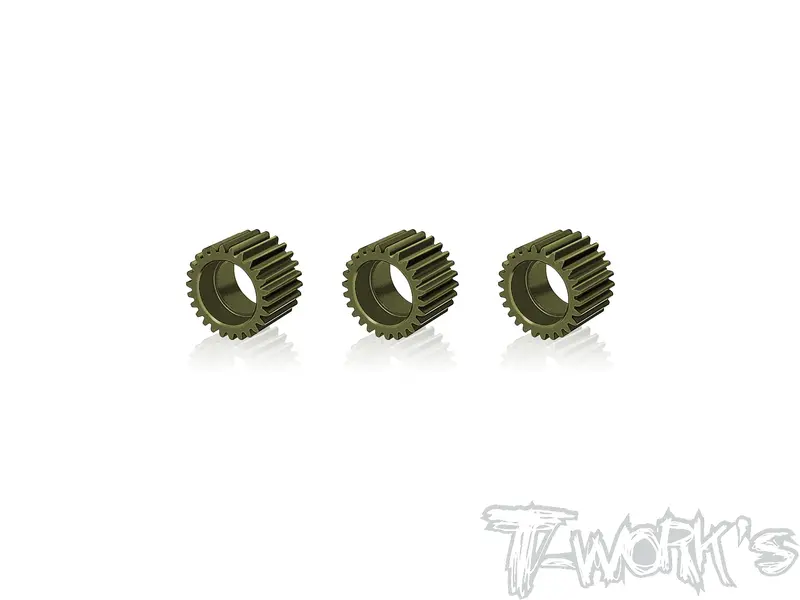 Te-B7-H-A   7075-T6 Hard Coated Alum. Idler Gear ( For  Team Associated Rc10 B7 ) 2