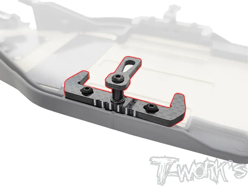 Te-B7-I Graphite Multiple Setting Battery Holder ( For Team Associated Rc10 B7.1C/B7.1D/B7 / T7) 2