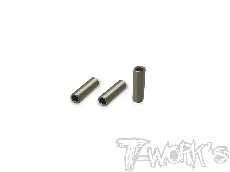 Te-B7-K   7075-T6 Hard Coated Alum. Idler Gear Shaft ( For Team Associated Rc10 B7 ) 3Pcs. 1