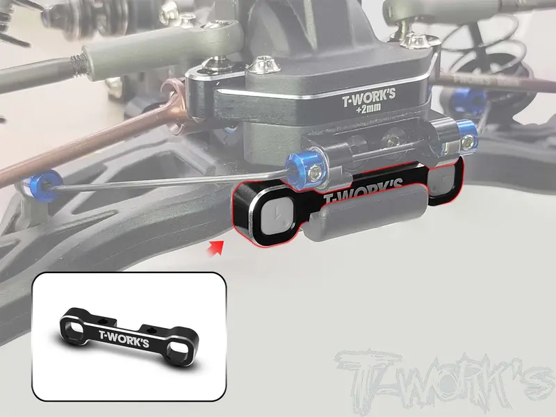 Te-B7-M 7075-T6 Alum. Sus. Mount D ( For Team Associated Rc10 B7.1C/B7.1D/B7/T7 ) 2