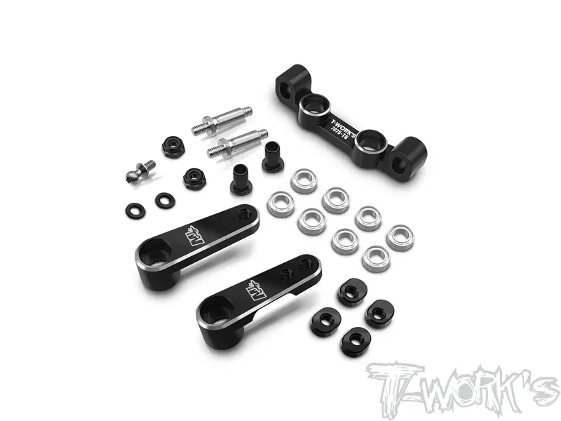 Te-B7-R	 7075-T6 Alum. Adjustable Steering Rack Set ( For Team Associated Rc10 B7.1C/B7.1D/B7/T7) 1