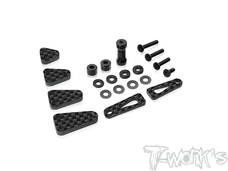 Te-B84-A     Graphite Battery Holder Set （ For Team Associated Rc10 B84 ） 1