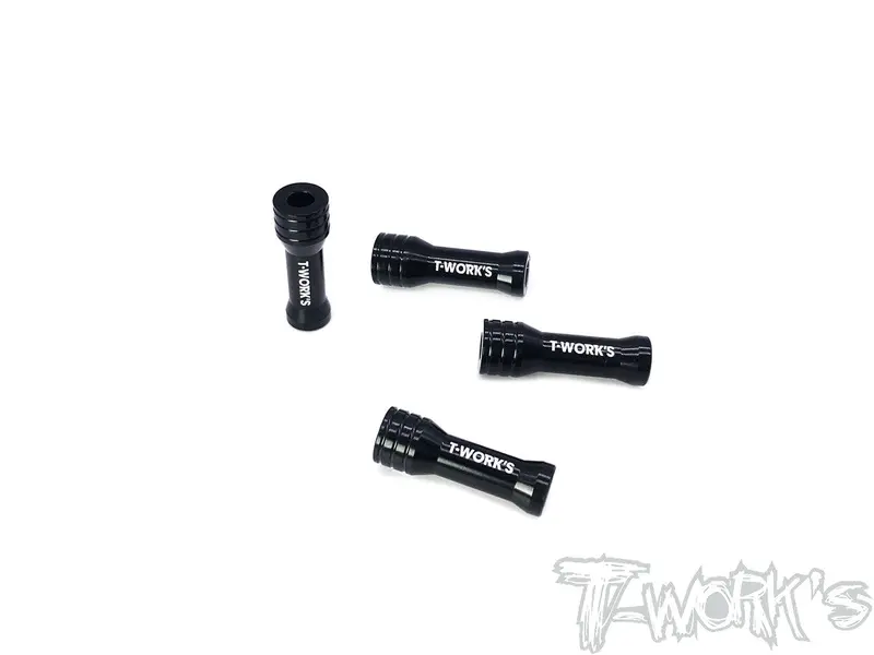 Te-Tc01-A Aluminum Damper Extenders 4Pcs. ( For Tamiya Tc-01 ) 1