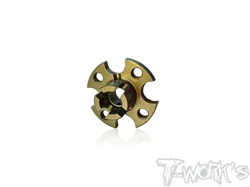 Te-Tc01-C  7075-T6 Hard Coated Alum. Spur Gear Adapter( For Tamiya Tc-01 ) 1