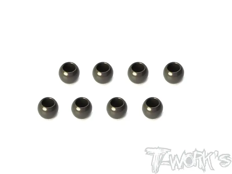 Te-Tc01-D 7075-T6 Hard Coated Alum.Suspension Ball ( For Tamiya Tc-01 )8Pcs. 1