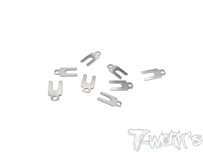 Te-Tc01-F Suspension Mount Adjust Spacer 0.5Mm (  For Tamiya Tc-01/M07 ) 8Pcs. 1
