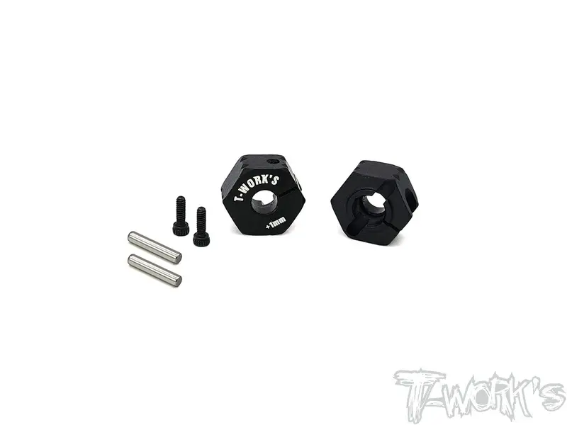 Te-Tc01-M+1	Clip 12Mm Wheel Adapter +1Mm ( For Tamiya Tc-01 ) 2Pcs. 1