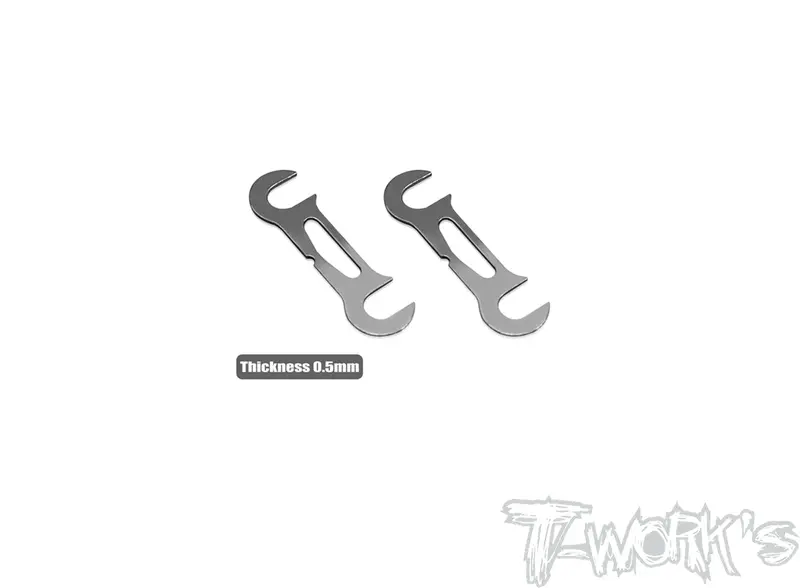 Te-X4-B-0.5	0.5Mm Rear Roll Center Spacer ( For Xray X4 / X4'23  ) 2Pcs. 1