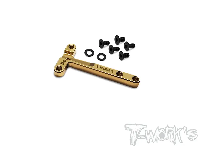 Te-X4-F-B   Brass Chassis T-Bar ( For Xray X4/ X4'23   ) 1