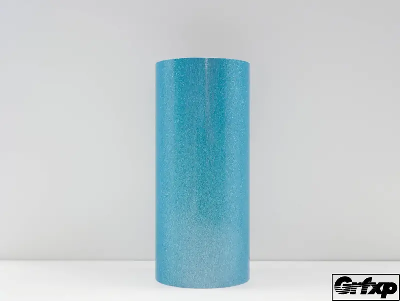 Teal Metallic Specialty Vinyl (By The Foot) 1