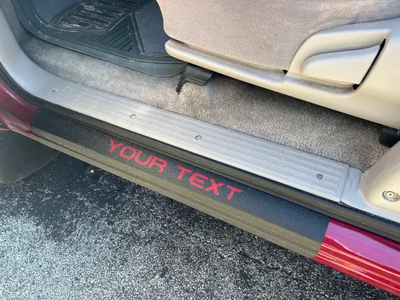 Textured Door Sill Overlays Fits 2000-2006 Toyota Tundra 10