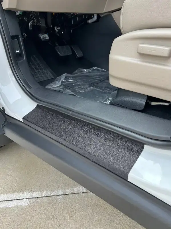Textured Door Sill Protection Overlays Fits 2017-2026 Honda Ridgeline 2