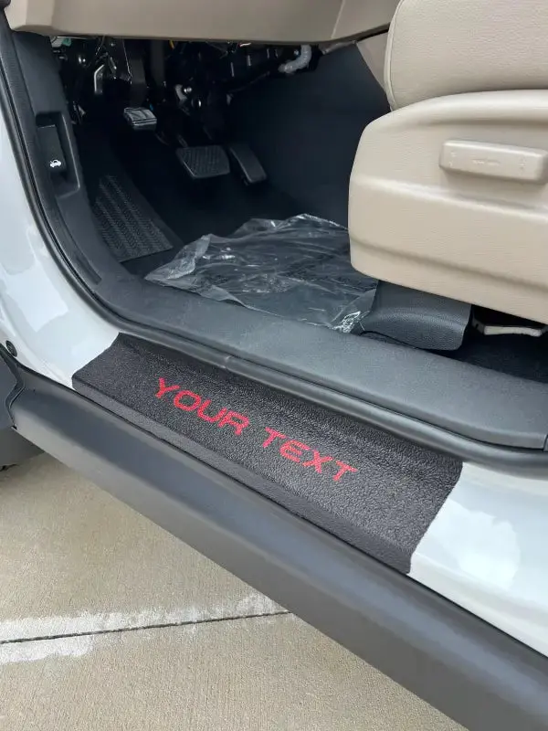 Textured Door Sill Protection Overlays Fits 2017-2026 Honda Ridgeline 3