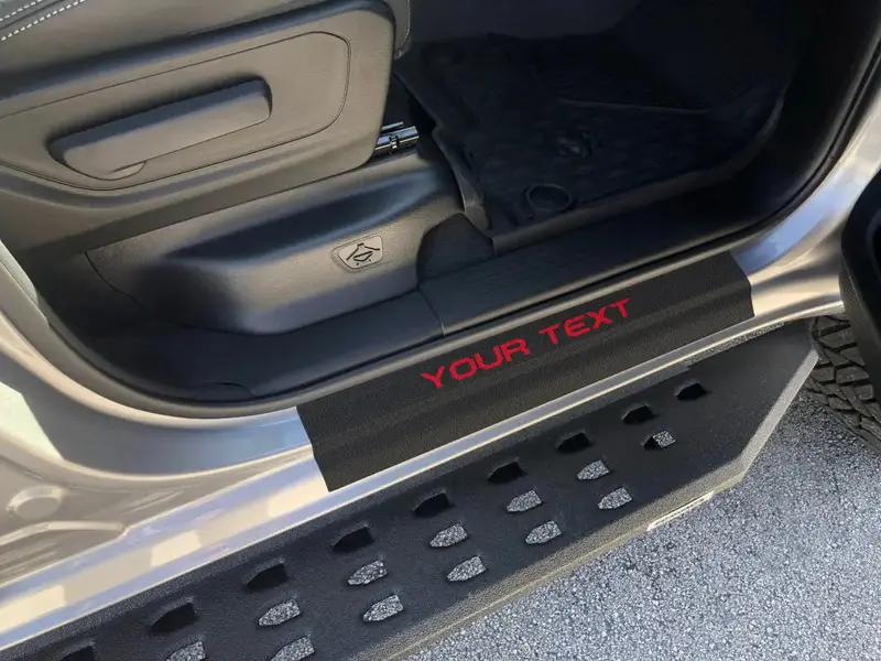 Textured Door Sill Protectors for 2019–2026 Ram 1500