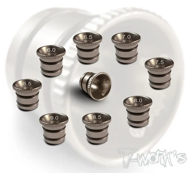 Tg- 022   Aluminum Fluent Carburetor Reducer Set For Os , Novarossi , Go, Alpha 1