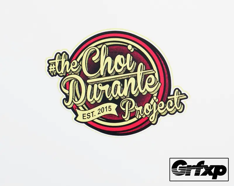 The Choi Durante Project Printed Sticker 1