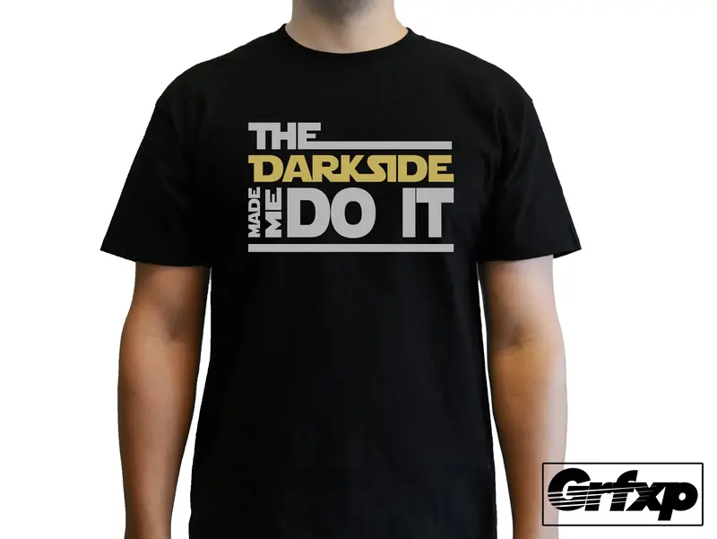 The Darkside Made Me Do It T-Shirt 1