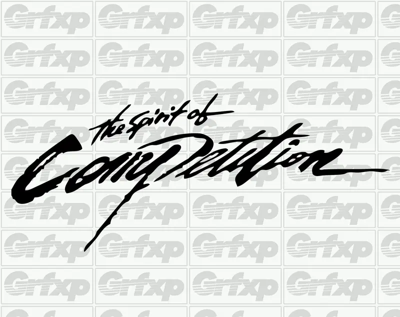 The Spirit Of Competition Sticker 1