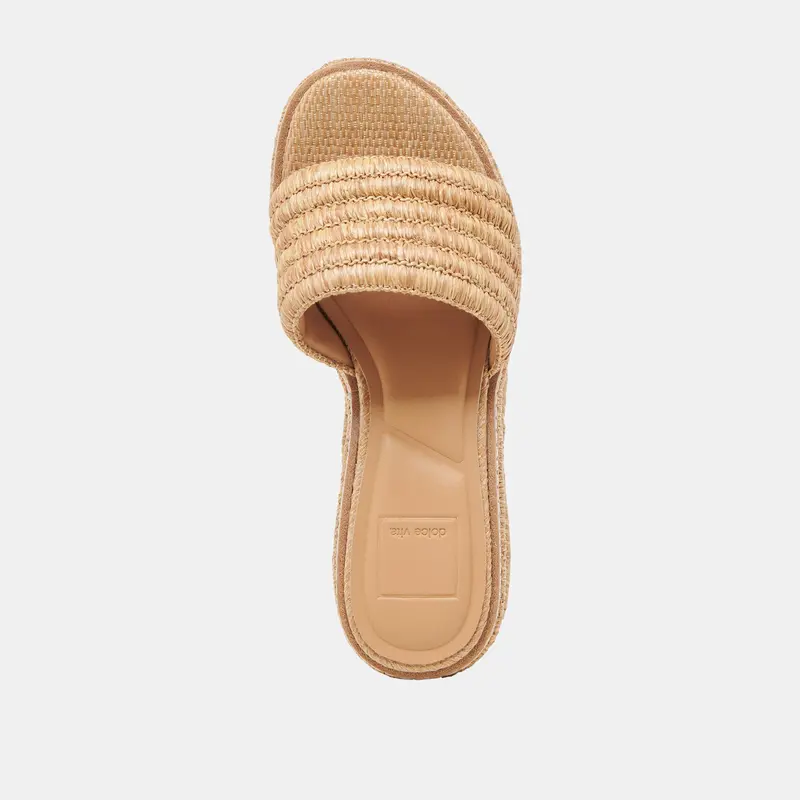 Throne Wedges Lt Natural Raffia 13