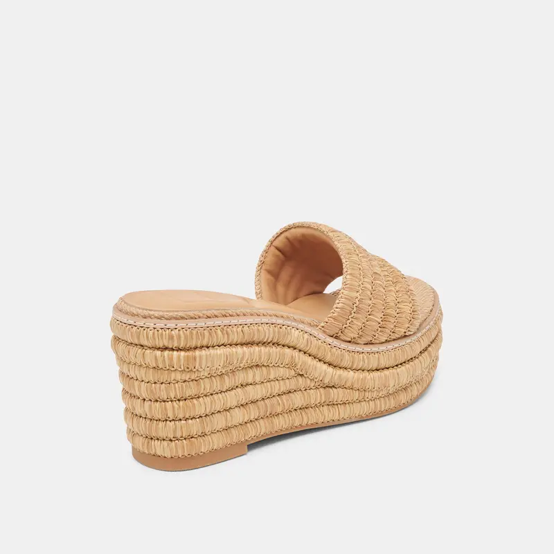 Throne Wedges Lt Natural Raffia 5