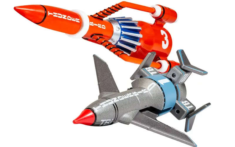 Thunderbird 1 And 3 -- Thunderbirds -- Corgi Cc00902 1