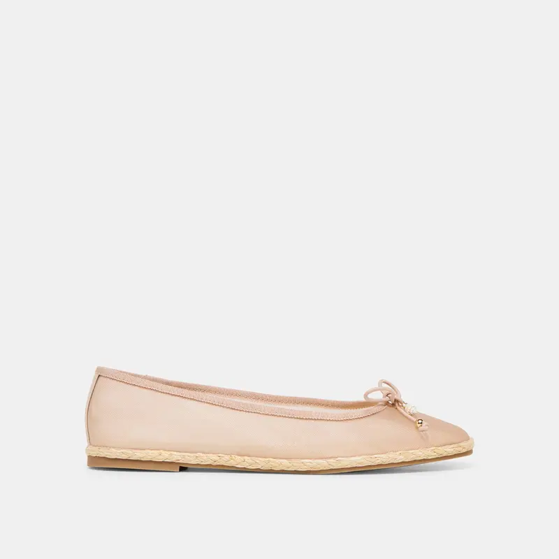 Tianna Mesh Ballet Flats Blush Mesh 1
