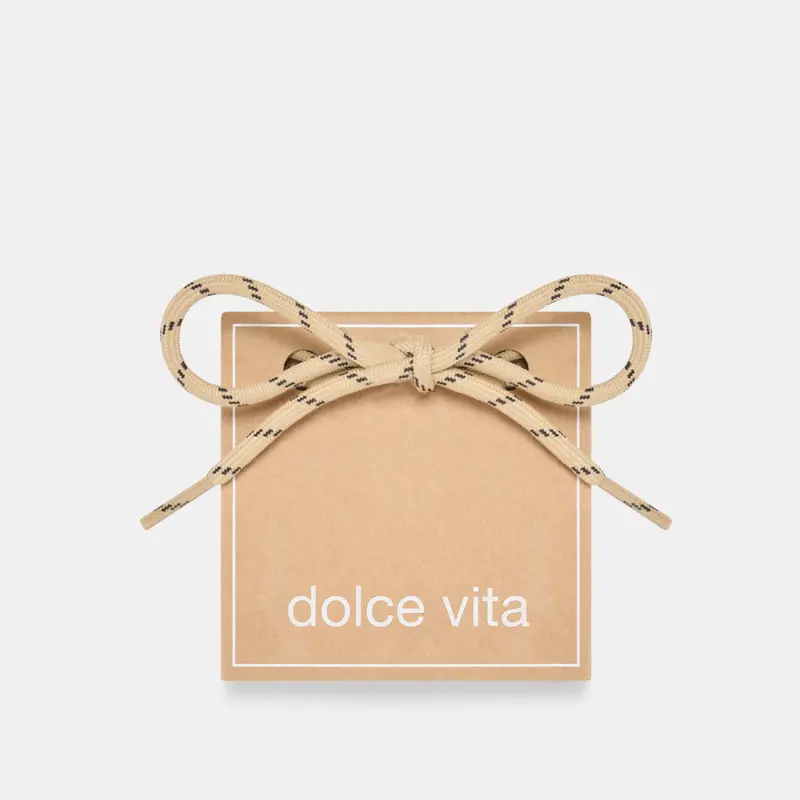 Tick Mark Cord Lace Tan Multi 1