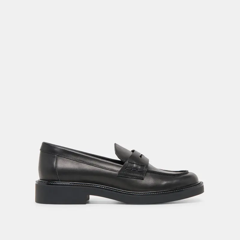 Tiggy Loafers Black Leather 1