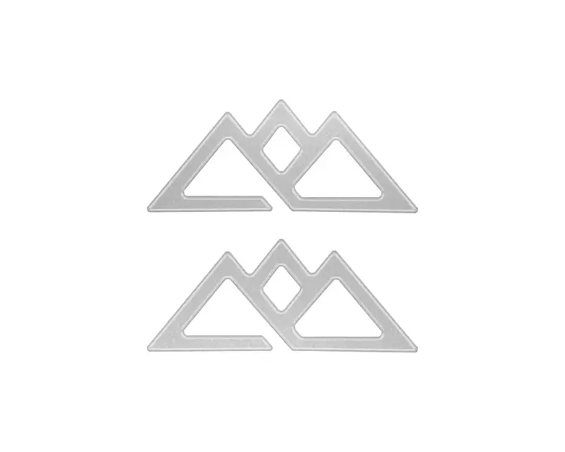 Timberline Logo Inserts Fits 2021-2024 Ford Explorer & Expedition 30
