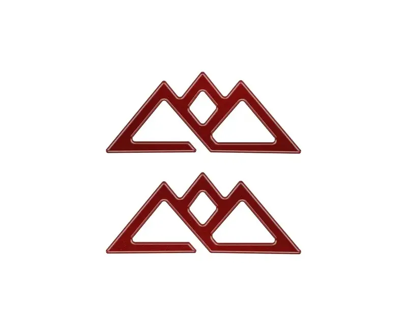 Timberline Logo Inserts Fits 2021-2024 Ford Explorer & Expedition 36