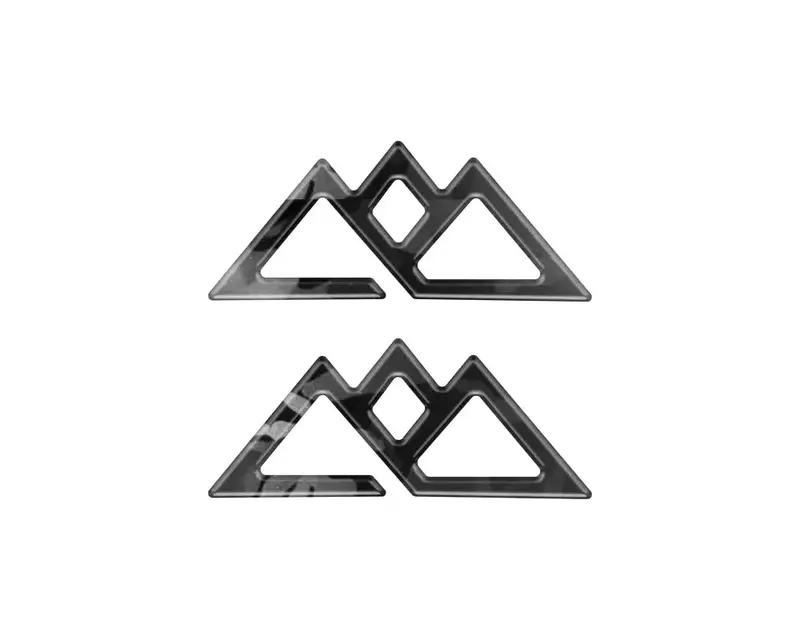 Timberline Logo Inserts Fits 2021-2024 Ford Explorer & Expedition 38
