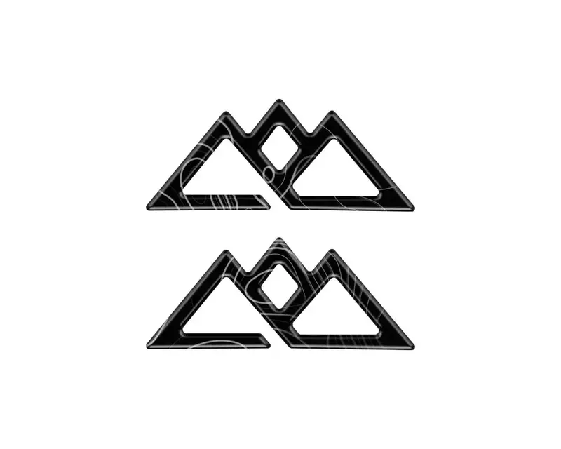 Timberline Logo Inserts Fits 2021-2024 Ford Explorer & Expedition 39