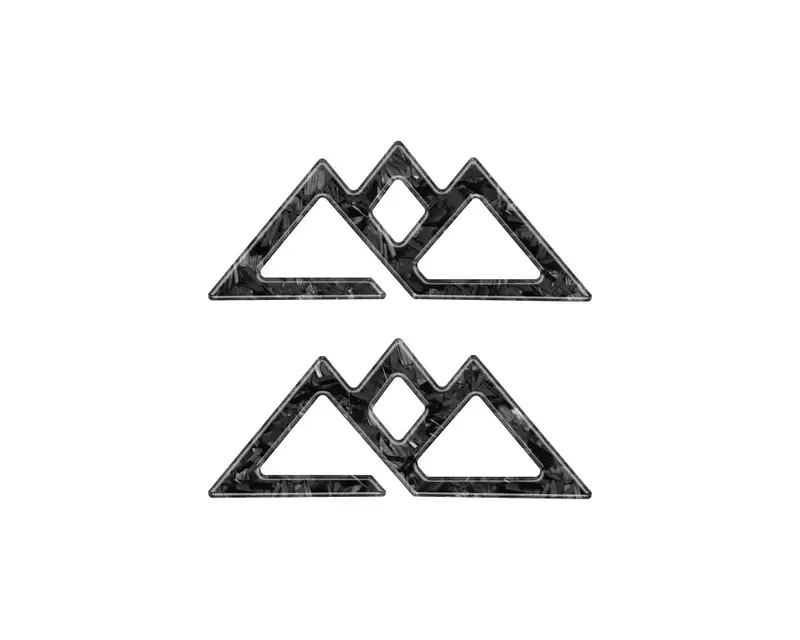 Timberline Logo Inserts Fits 2021-2024 Ford Explorer & Expedition 41