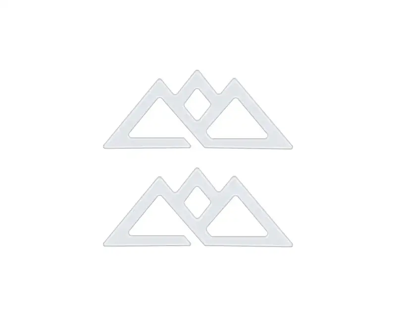 Timberline Logo Inserts Fits 2021-2024 Ford Explorer & Expedition 42