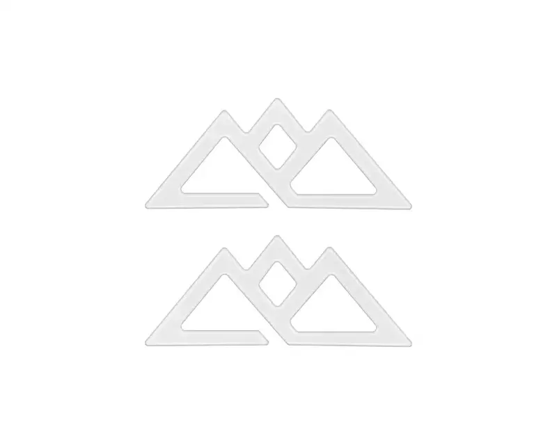 Timberline Logo Inserts Fits 2021-2024 Ford Explorer & Expedition 43