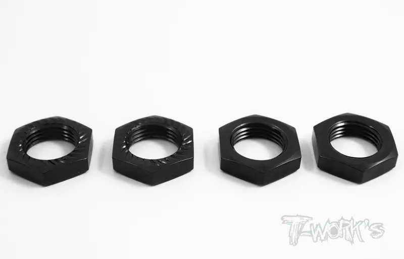To-038Bk Self-Locking Wheel Nut P1.25  Black ( For Hn, Jammin, Hobao, Ofna ) 1