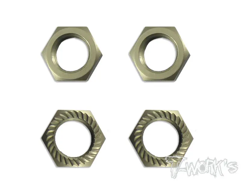 To-049Br Self-Locking Wheel Nut P1 (Brown=  Titanium Color ) 1