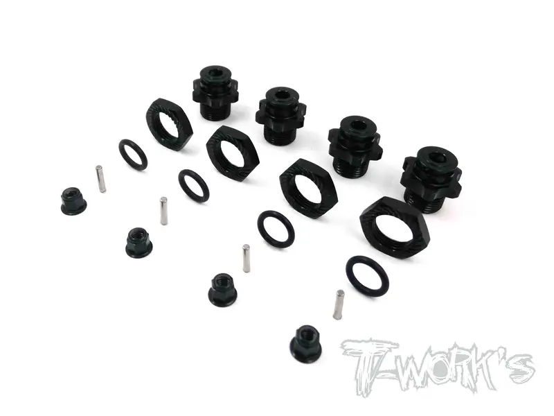 To-052 Wheel Adapters 17Mm Complete Kit ( For Ofna Scrt10/ Nexx-10 ) 1