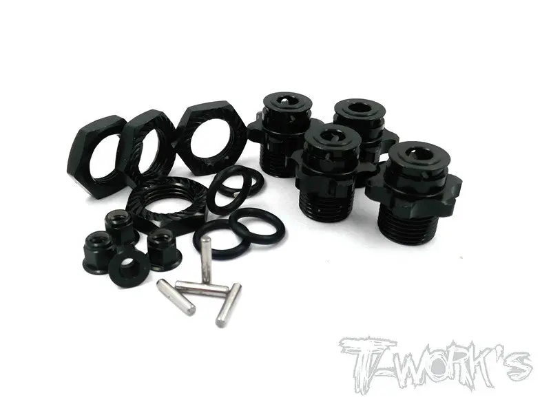 To-052 Wheel Adapters 17Mm Complete Kit ( For Ofna Scrt10/ Nexx-10 ) 2