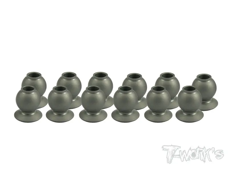 To-073 Aluminium Light Weight Hard Coated Pivot Ball Set  12Pcs.  (For  Team Durango Dnx408) 1