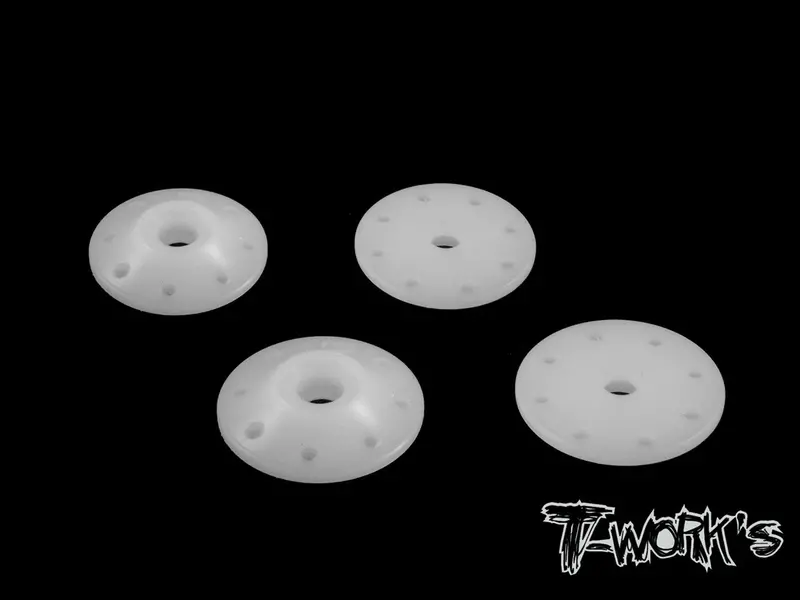 To-083 Cnc Machined 1.4Mmx8 Tapered Shock Pistons 15Mm( For  Team Durango Dnx408) 1