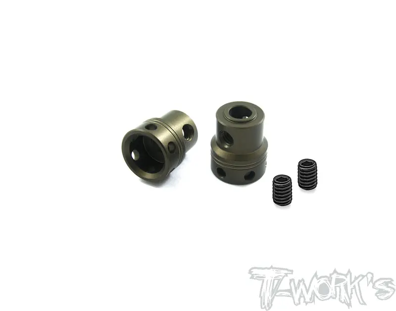 To-099    Hard Coated Alum. Joint Cups ( For Hong Nor & Ofna X3/X3e,Igt8/X3 Gts'23 )2Pcs 1