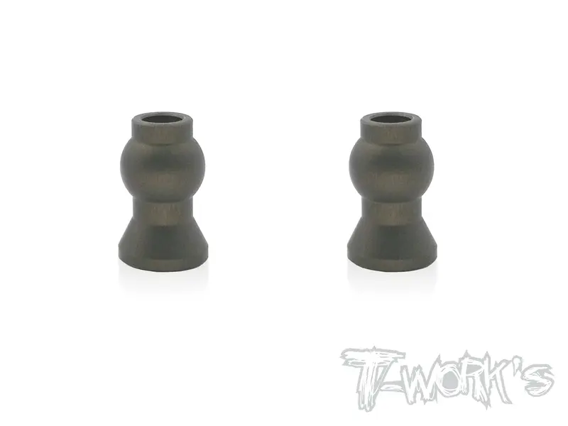 To-104-C  7075-T6 Hard Coated Alum.7Mm Mounting Ball  ( For  Hong Nor & Ofna X3/X3e Sabre,Igt8) 2Pcs. 1